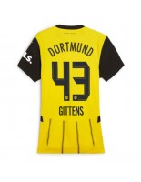 Borussia Dortmund Jamie Bynoe-Gittens #43 Kotipaita Naisten 2024-25 Lyhythihainen